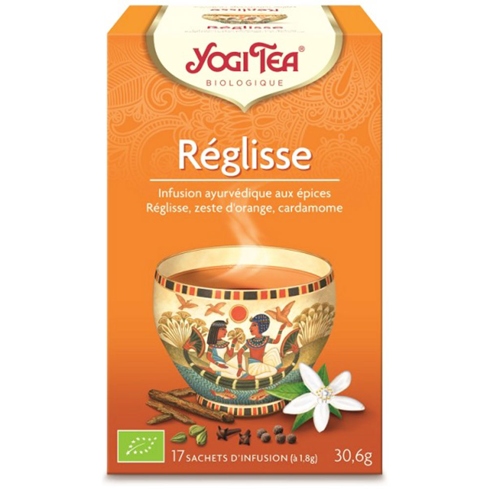 Yogi Tea Infusione Reglisse 17 Bustine