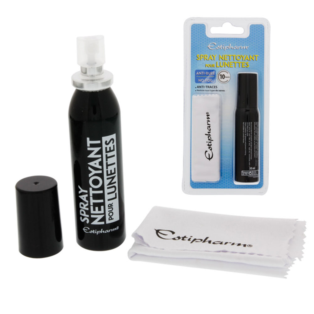 Estipharm Detergenti Spray + Salviette Antiappannamento