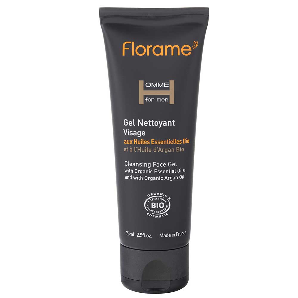 Florame Homme For Men Gel detergente viso biologico 75 ml