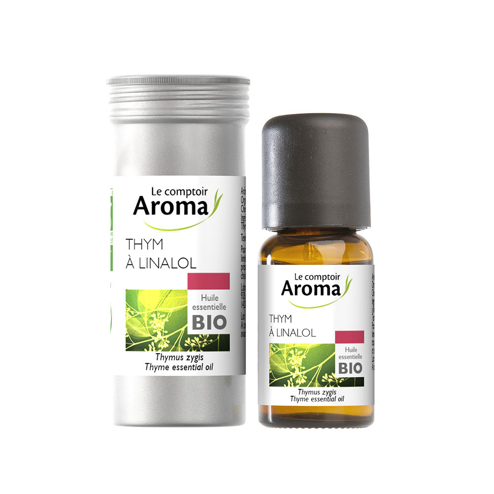 Le Comptoir Aroma Olio essenziale bio timo al linalolo 5 ml
