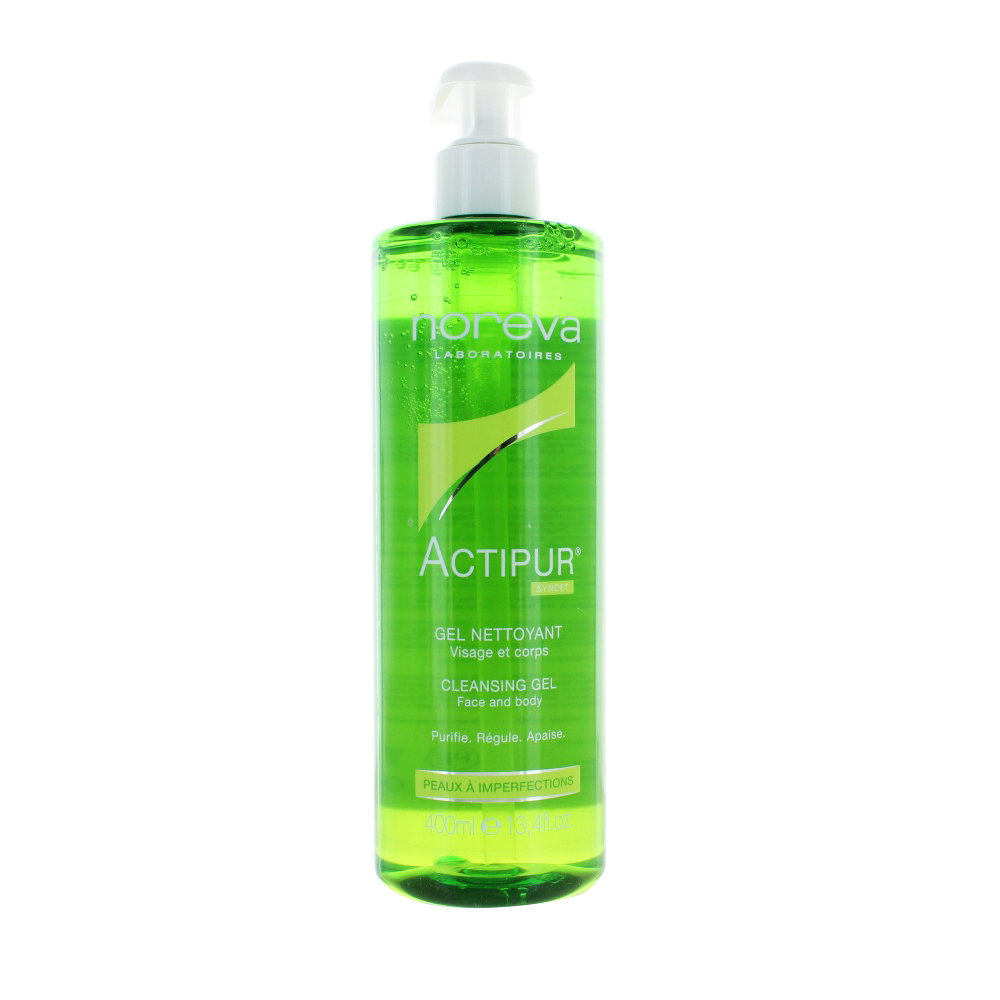 Noreva Actipur Dermo Gel detergente per viso e corpo 400 ml