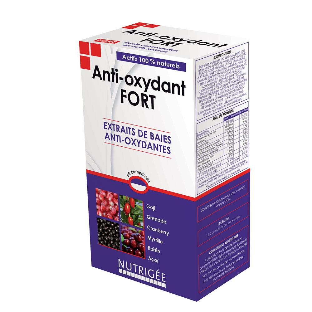 Nutrigée Anti-ossidante Fort 60 Compresse