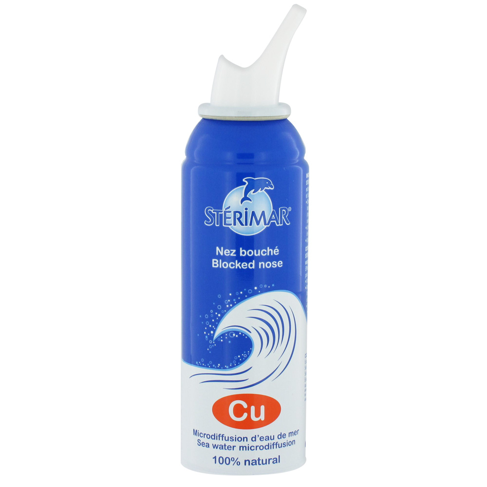 Sterimar Spray nasale ipertonico arricchito con rame bambini e adulti 100ml