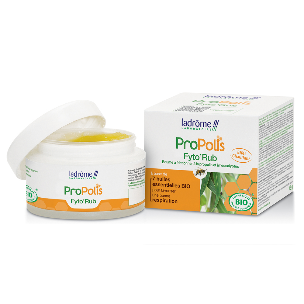 Ladrôme Propolis Fyto Rub Balsamo biologico per massaggi 45g