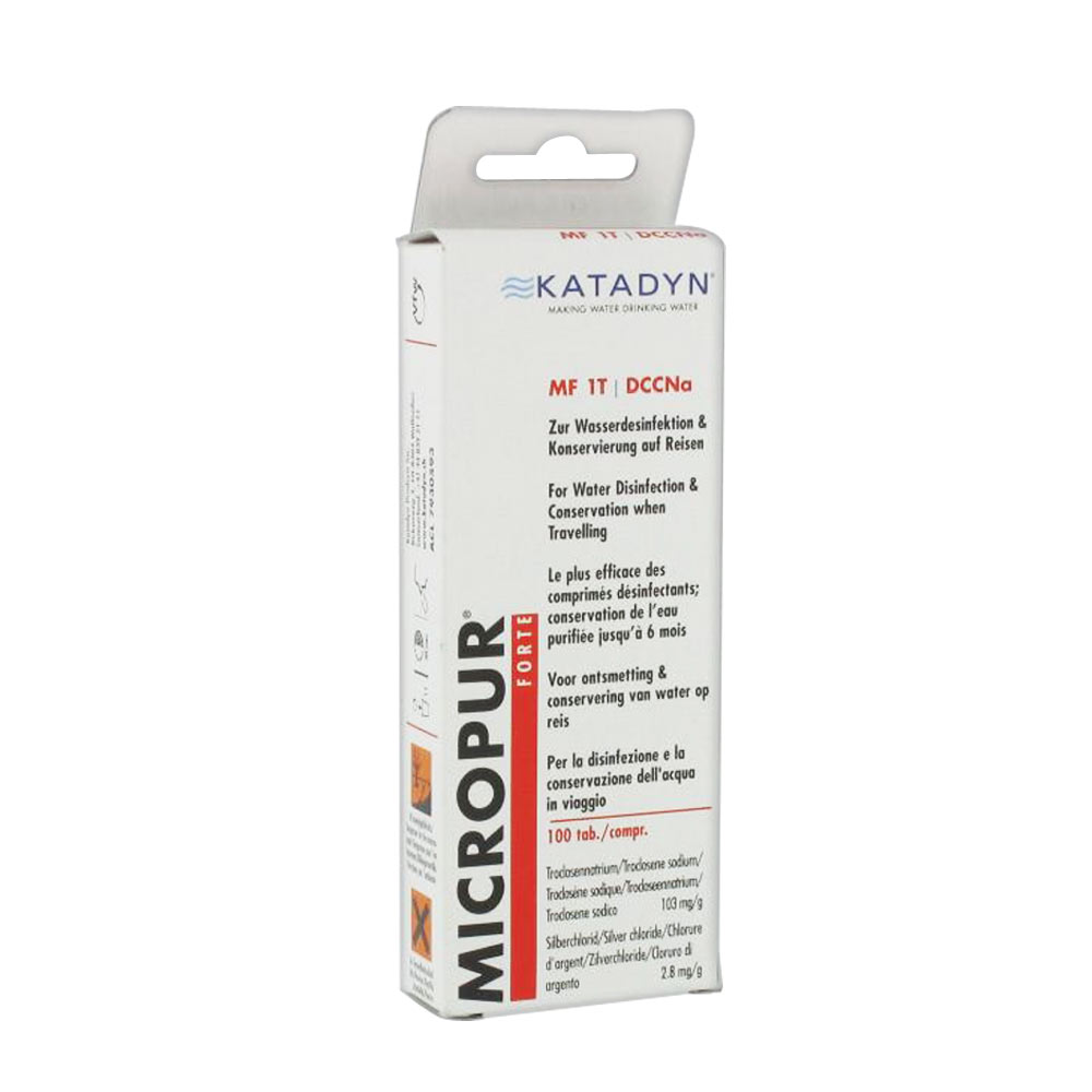 Katadyn Compresse Micropur Forte MF 1T DCCNA 100 Compresse