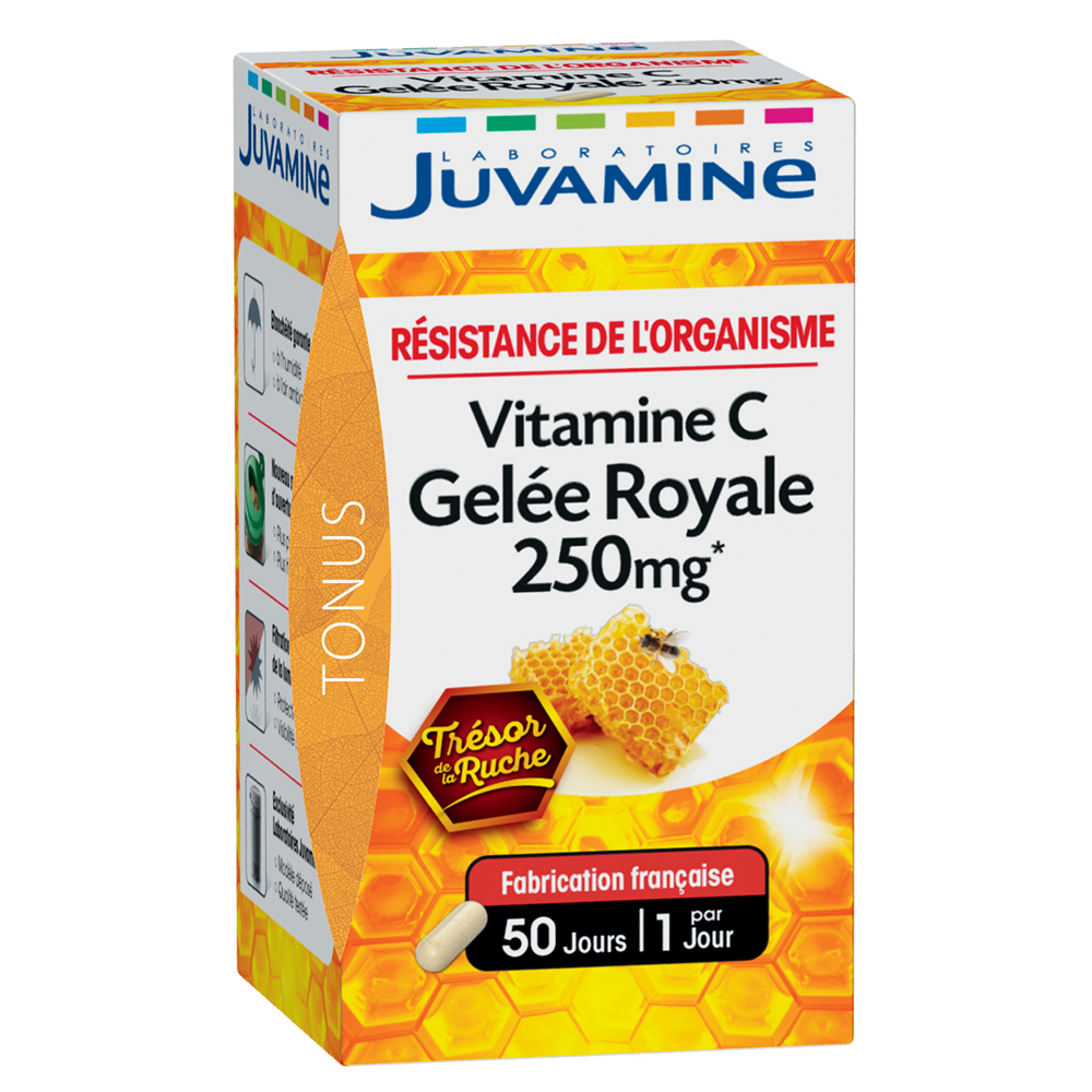 Juvamine Gelee reale + vitamine C 50 capsule