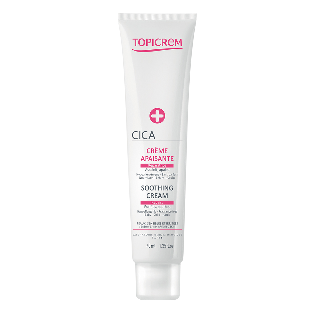 Topicrem Cica Pelle Irritata Crema lenitiva riparatrice pelli sensibili 40ml