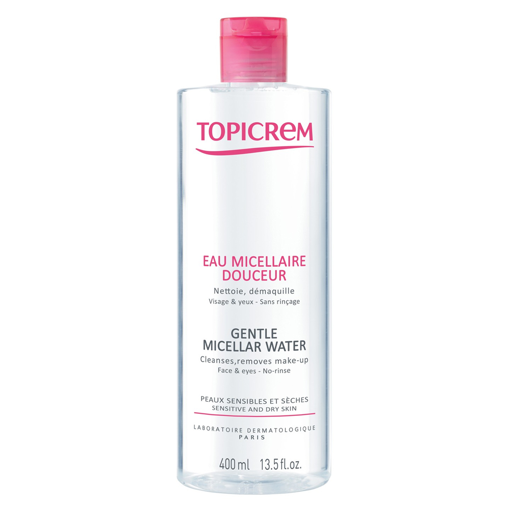 Topicrem Douceur Acqua micellare delicata Pelli sensibili e secche Peaux Sensibles Et Seches 400ml