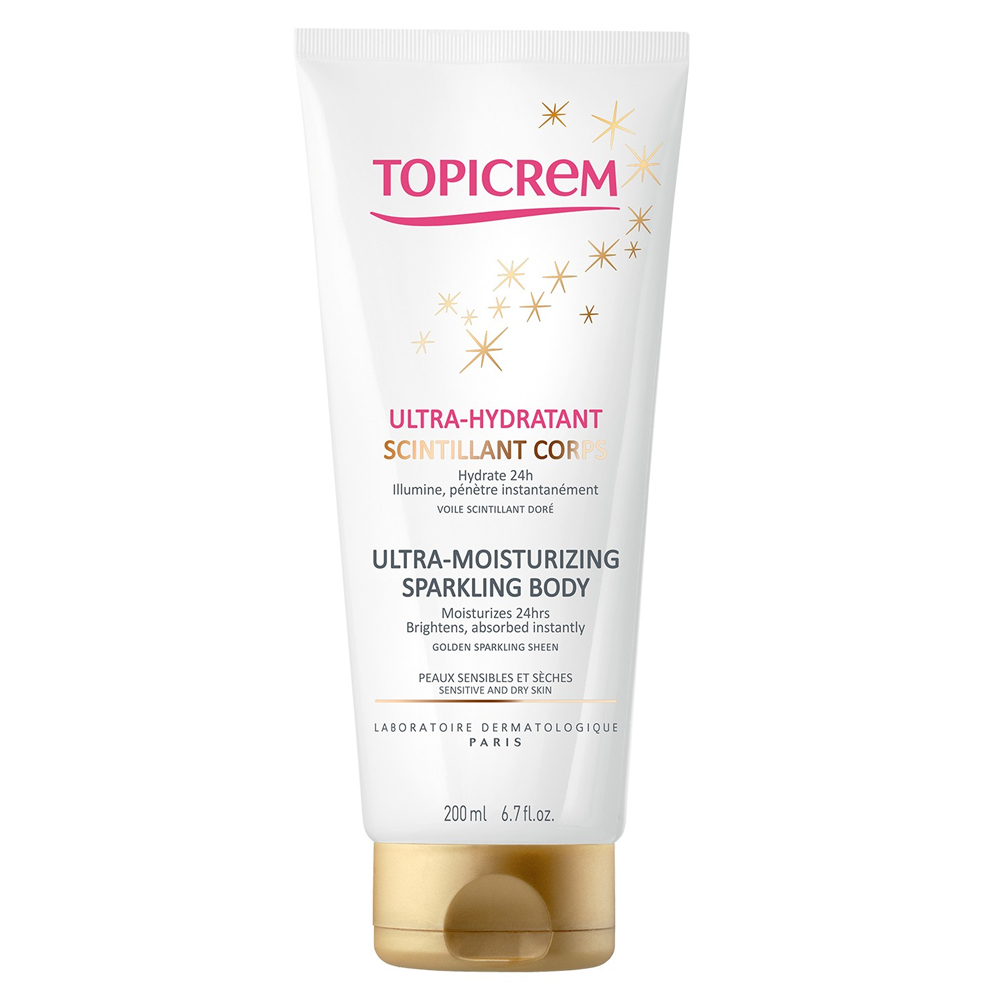 Topicrem Ultra-Hydratant Latte Corpo Illuminante Peaux Sensibles Et Seches 200ml