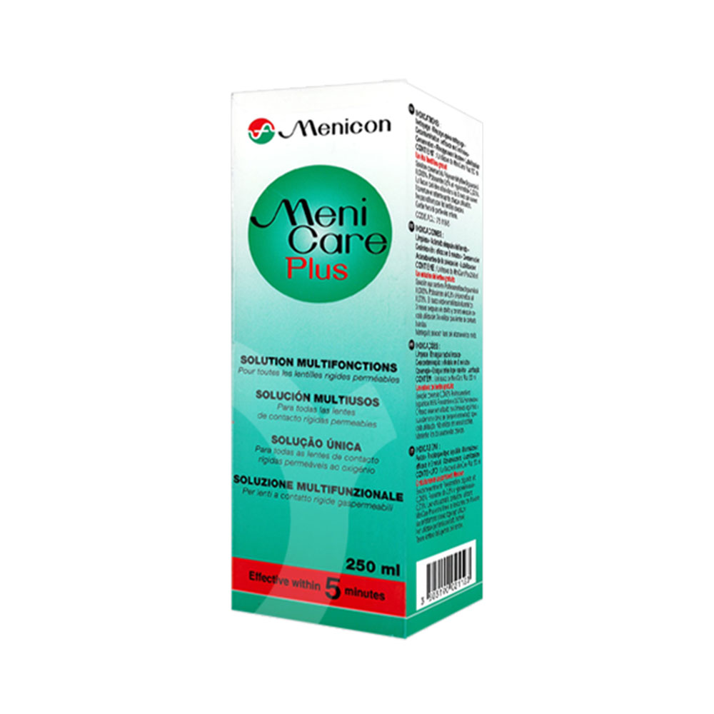Menicon Menicare Plus Soluzione multifunzione per lenti rigide permeabili 250ml
