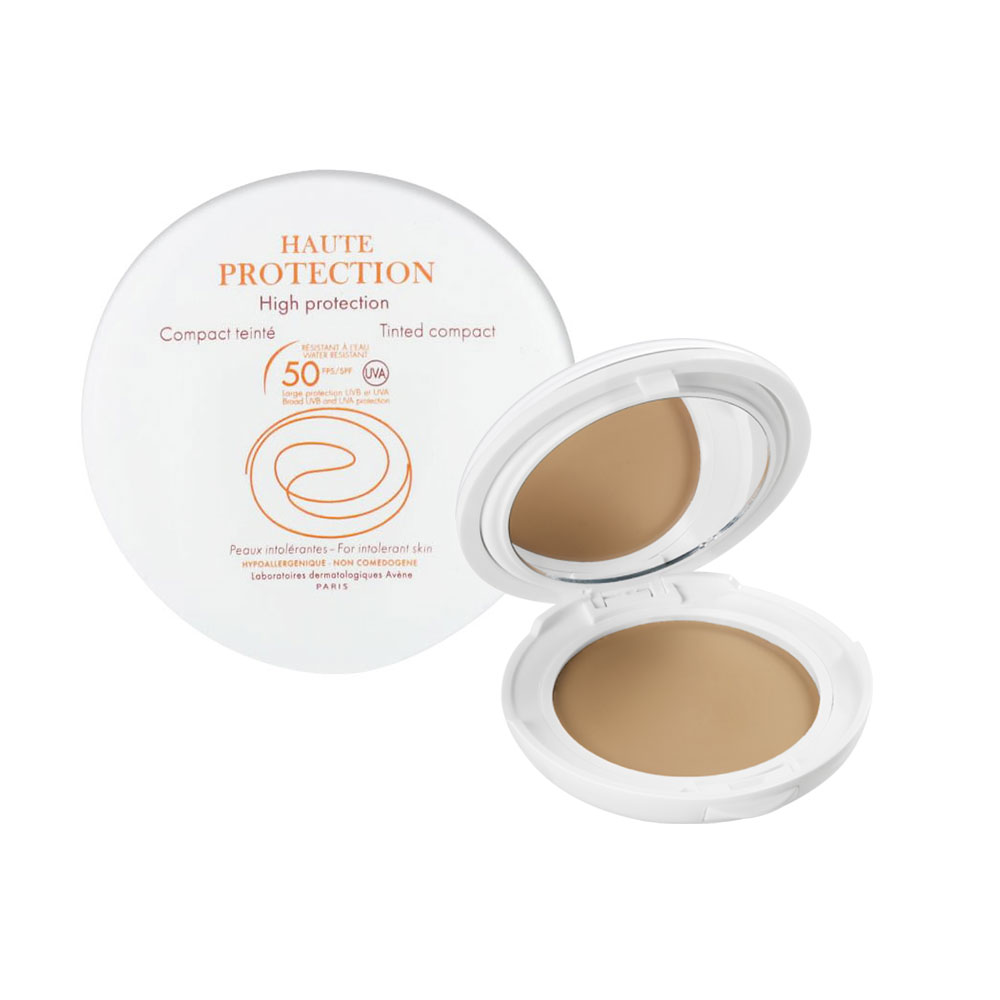 Avène Solari Compatto Colorato Sabbia Alta Protezione Spf50 Pelle Intollerante 10g