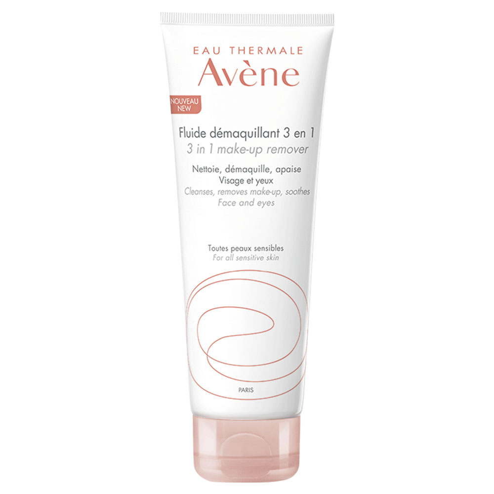 Avène Les Essentiels Fluido struccante 3 in 1 Viso e Occhi Pelli sensibili 200ml
