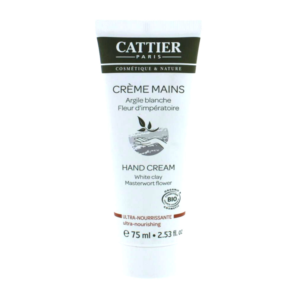 Cattier Crema Mani Ultra-Nutriente Bio 75ml