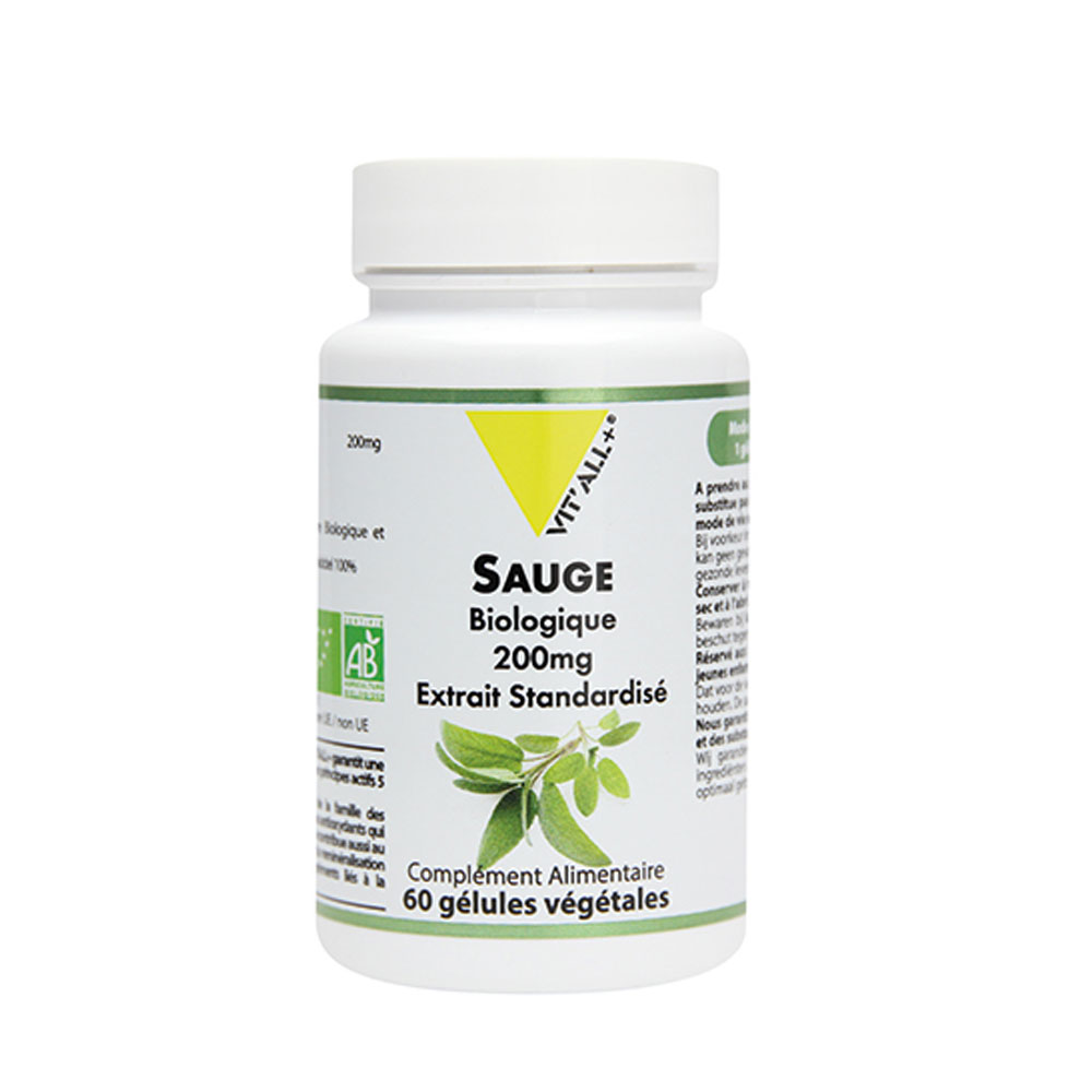 Vit'All+ Salvia Organica 200mg 60 capsule