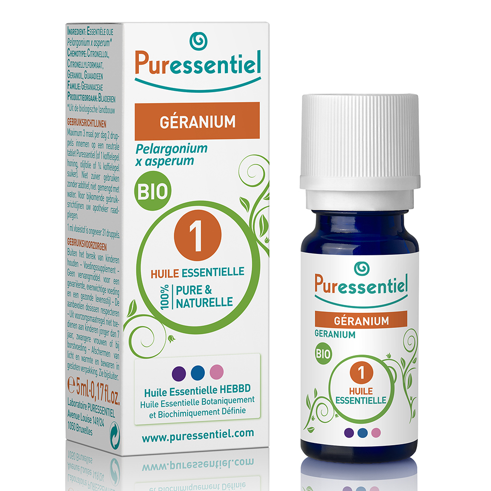 Puressentiel Oli essenziali Olio essenziale di Geranio bio 5 ml