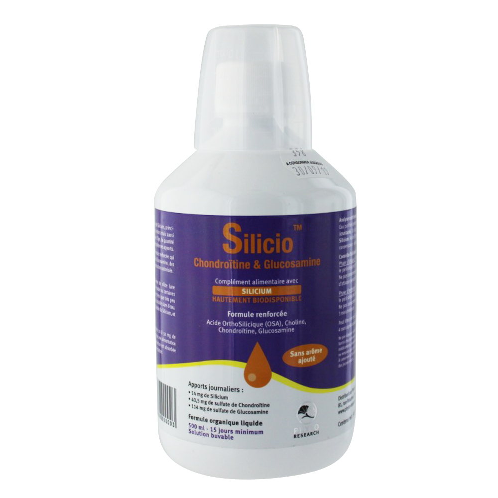 Phytoresearch Silicio Condroitina e Glucosamina 500ml