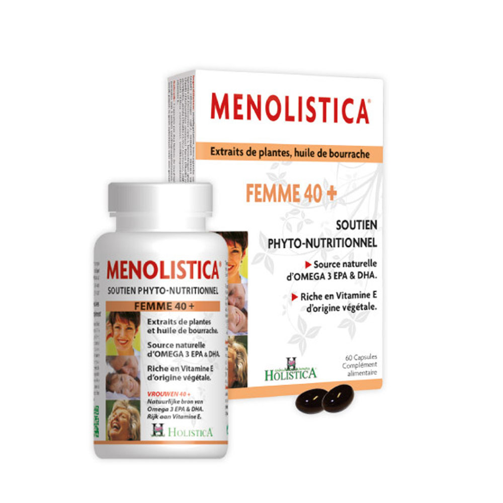 Holistica Menolistica Donne 40+ Supporto nutrizionale 60 Capsule