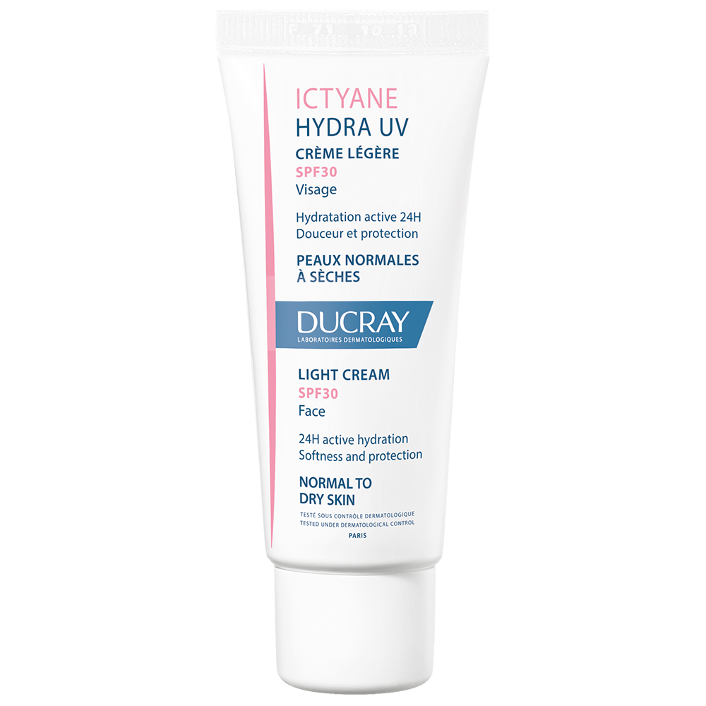 Ducray Ictyane Crema Leggera Spf30 Pelli Da Normali A Secche Hydra Uv 40ml
