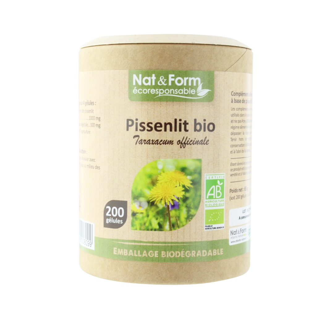 Nat&Form TARASSACO BIOLOGICO 200 capsule