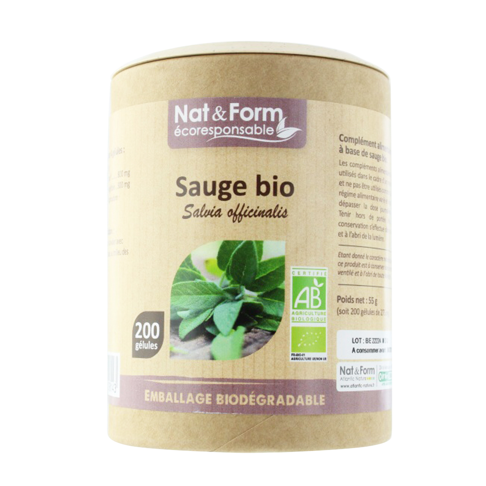 Nat&Form MIRTILLO DOLCE BIOLOGICO 200 capsule