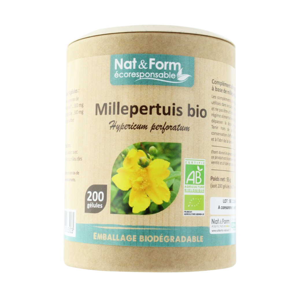 Nat&Form IPERICO BIOLOGICO 200 capsule