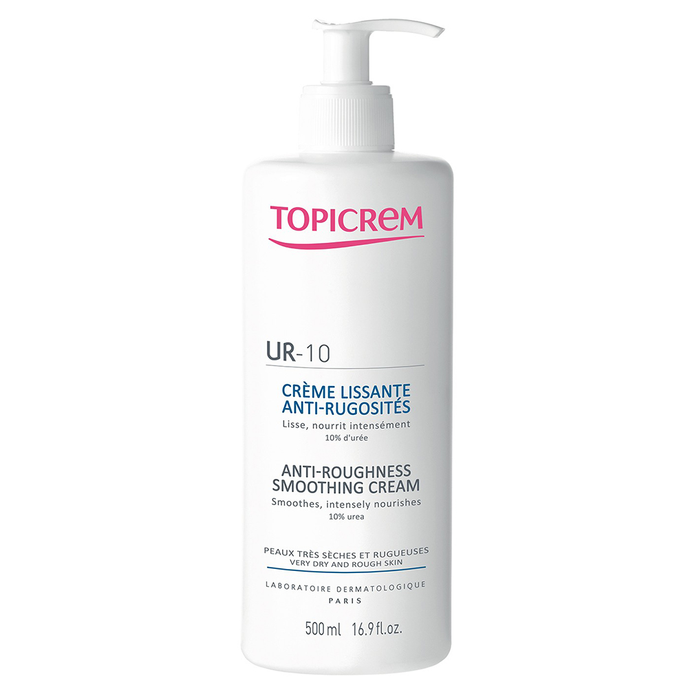 Topicrem Ur Dermo-Specifico Crema Corpo Levigante Anti-Rugositis -10 Pelle molto secca 500ml