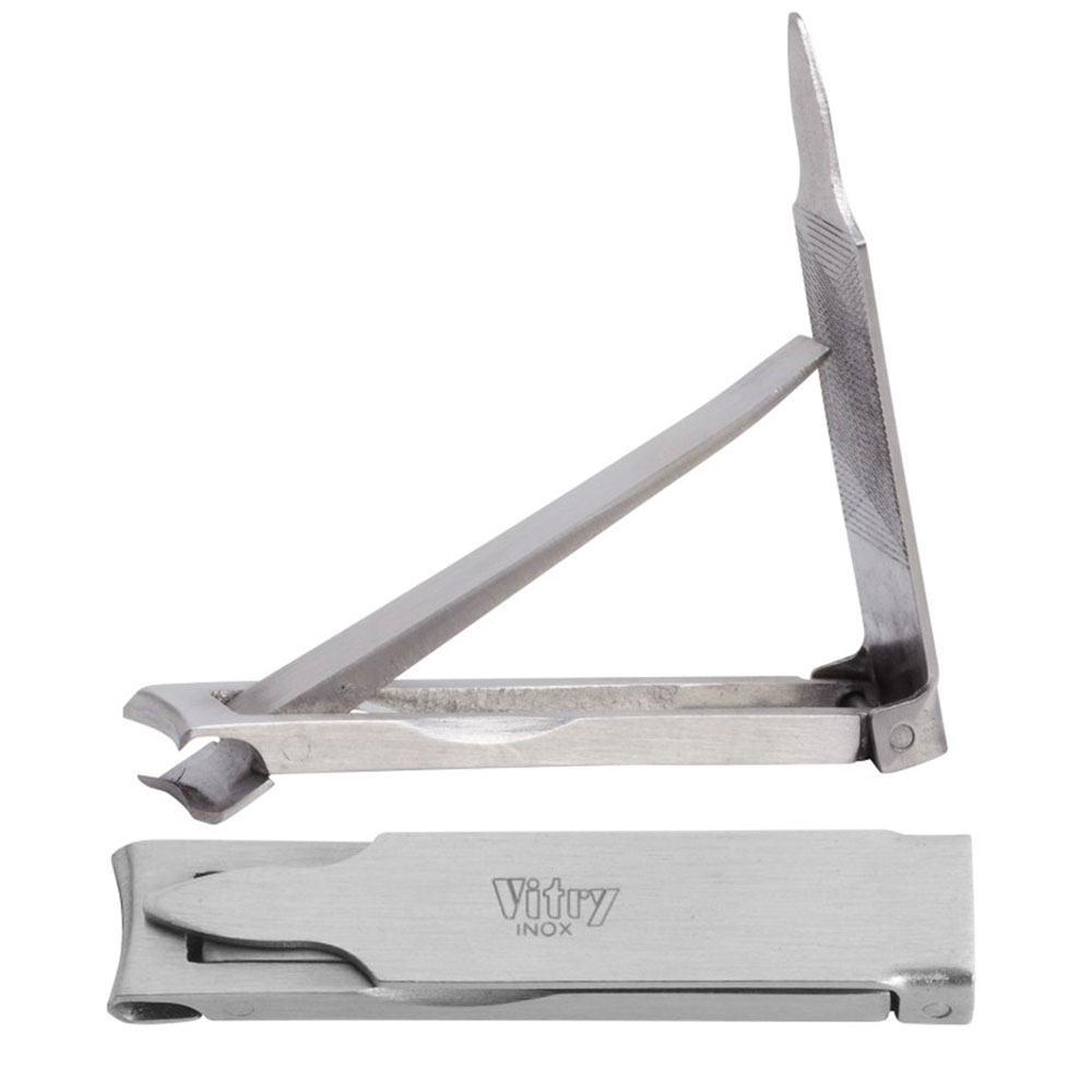 Vitry Tagliaunghie extra piatto in acciaio inossidabile 57b
