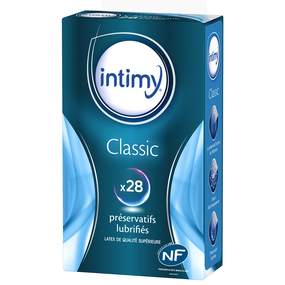 Intimy Classic Preservativi Lubrificanti x28
