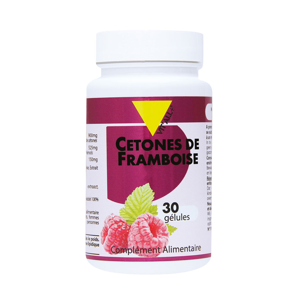 Vit'All+ Cetone al lampone 30 capsule