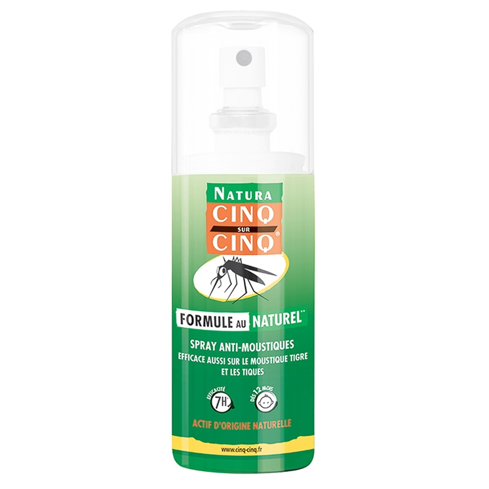 Cinq Sur Cinq Spray anti-zanzare naturale a partire da 12 mesi 100 ml