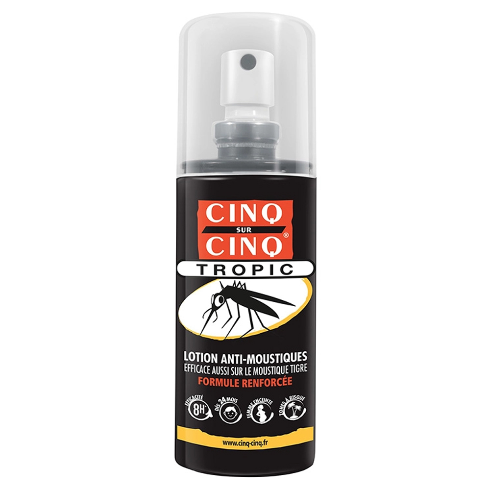Cinq Sur Cinq Lozione antizanzare tropic adulti e bambini 100ml