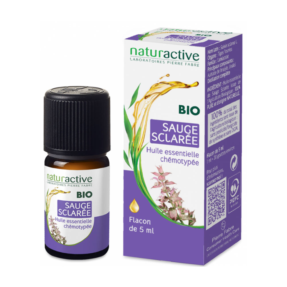 Naturactive Olio essenziale salvia sclarea bio 5 ml