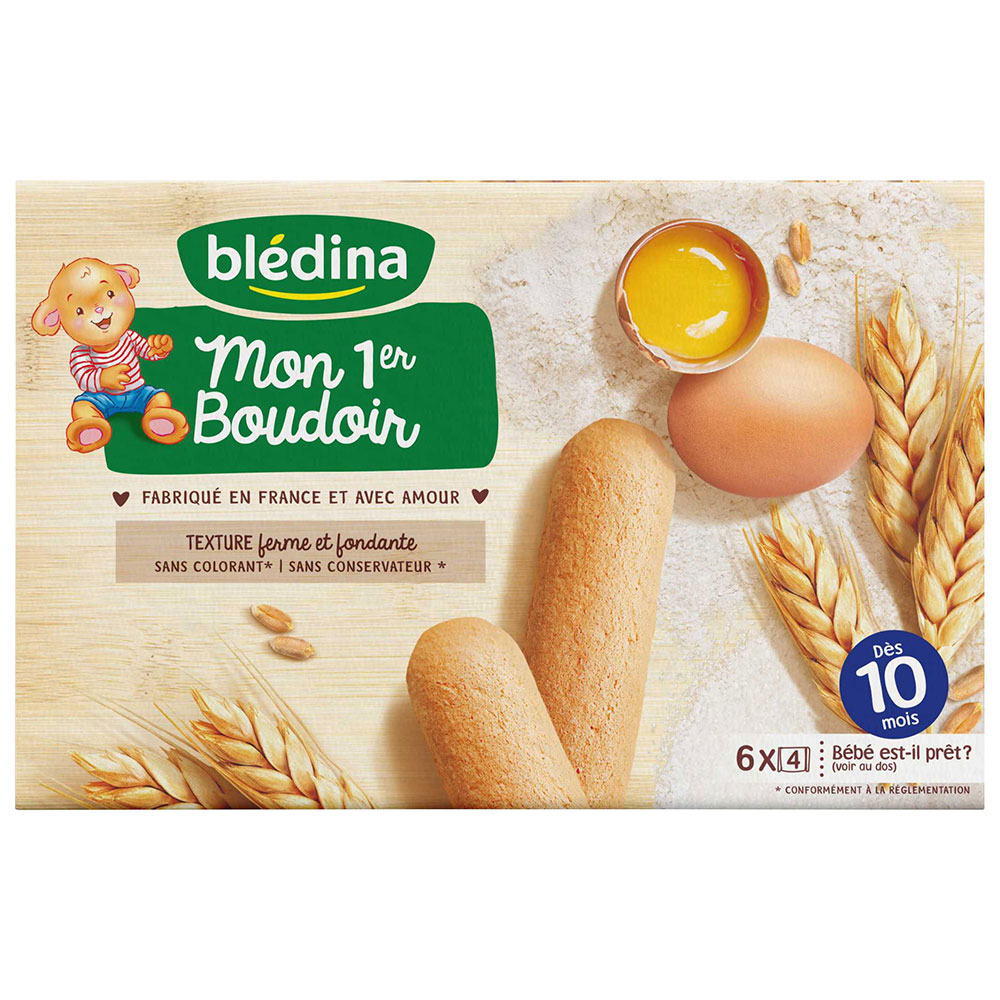 Blédina Mon 1er Boudoir Des 10 Mois 6 bustine di 4 boudoir