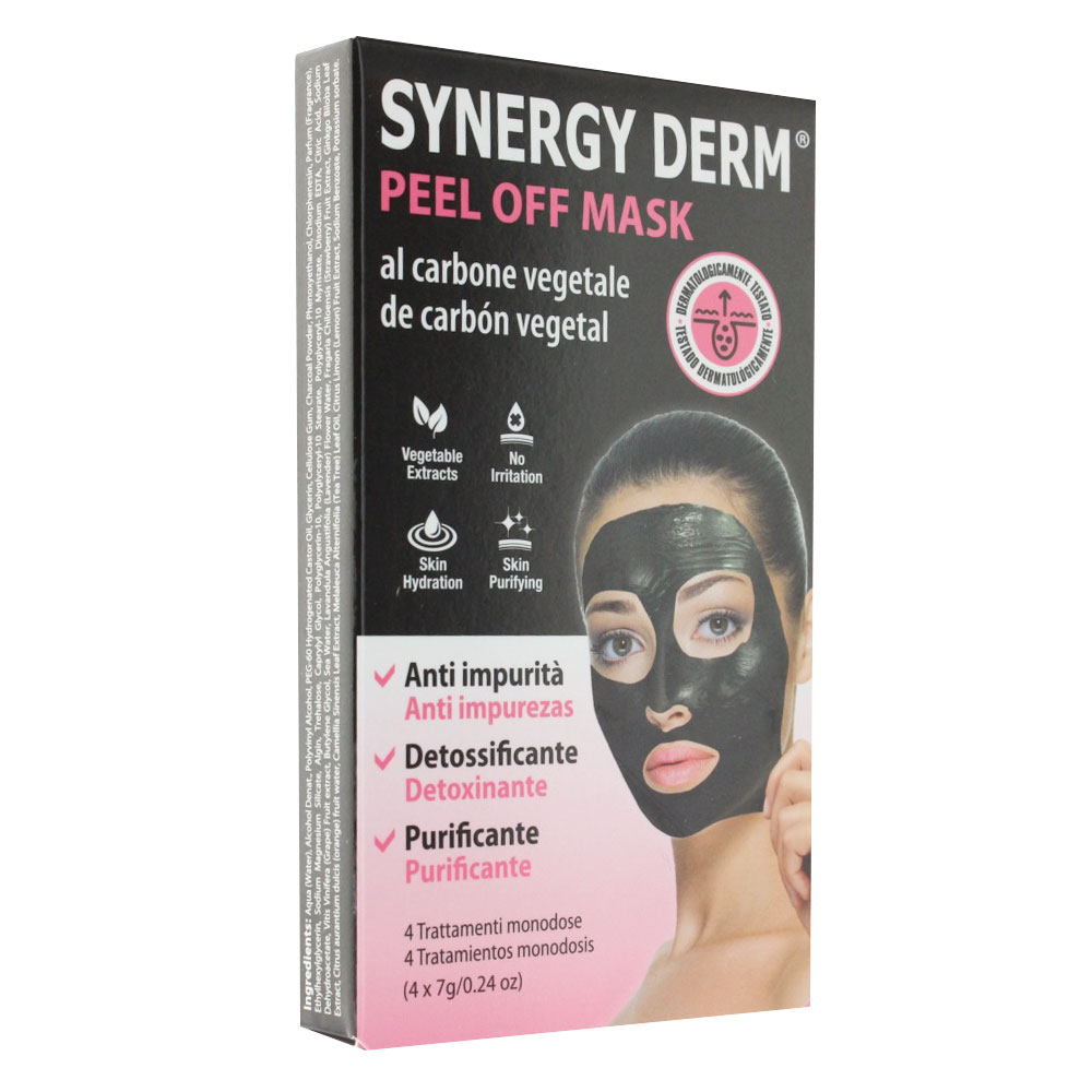 Incarose Peel Off Mask Carbone Viso 4x7g