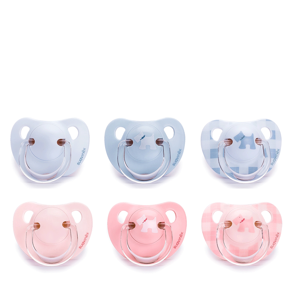 Suavinex Sucette Physiologique Silicone Scottish 0-6 Mois