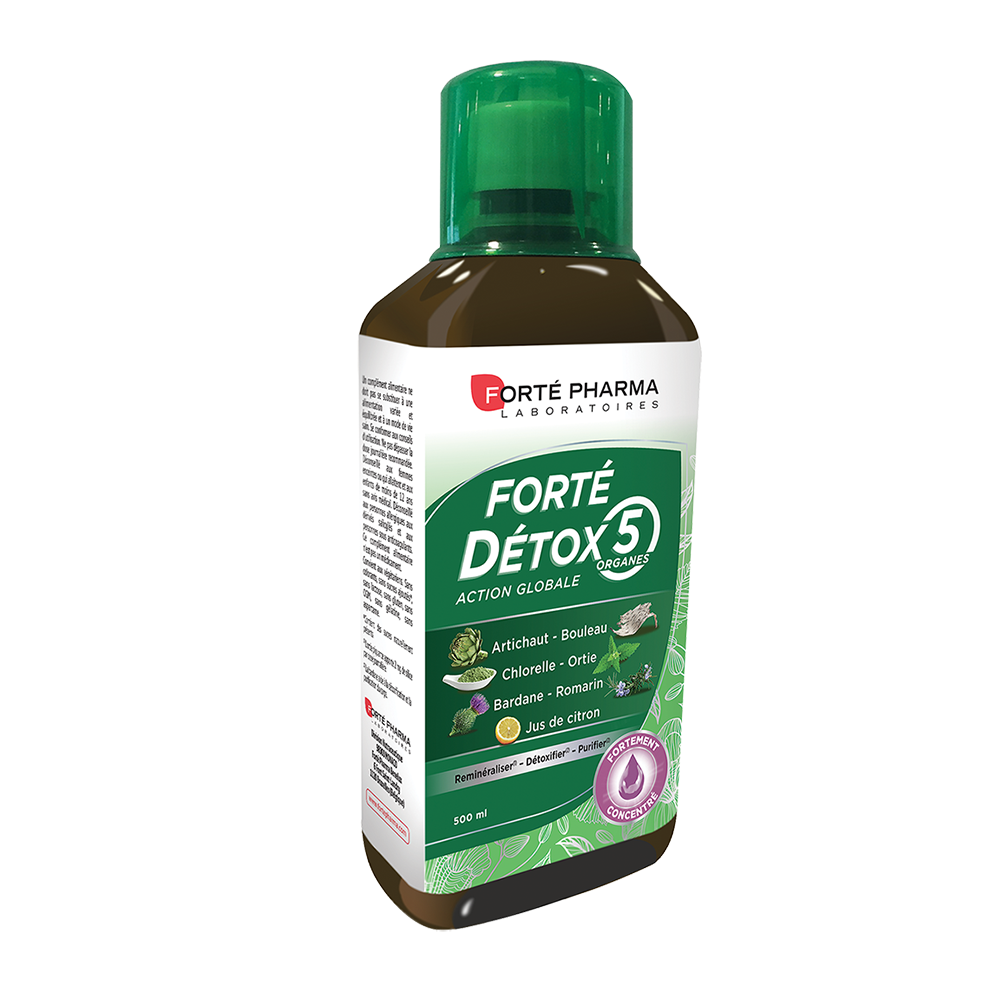 Forté Pharma Forté Détox Détox 5 organi naturale 500 ml