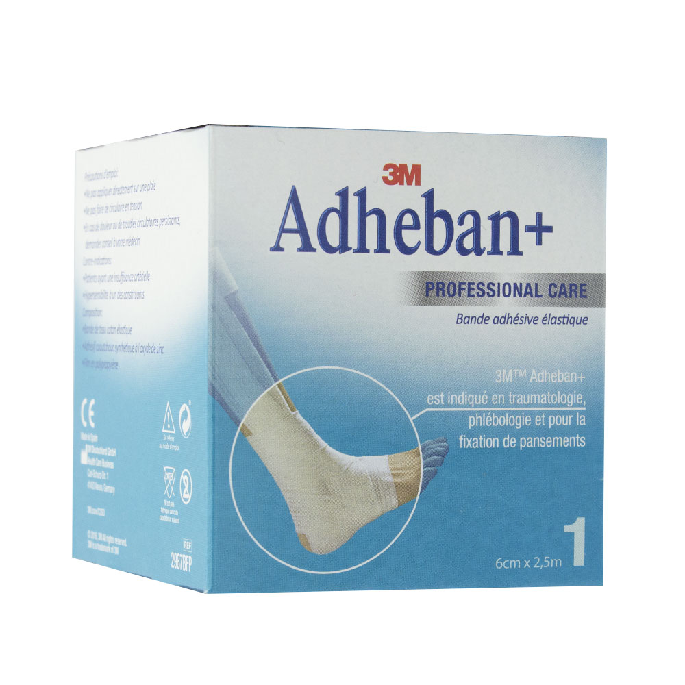 3M Adheban Plus Nastro adesivo elastico 6cmx2,5m