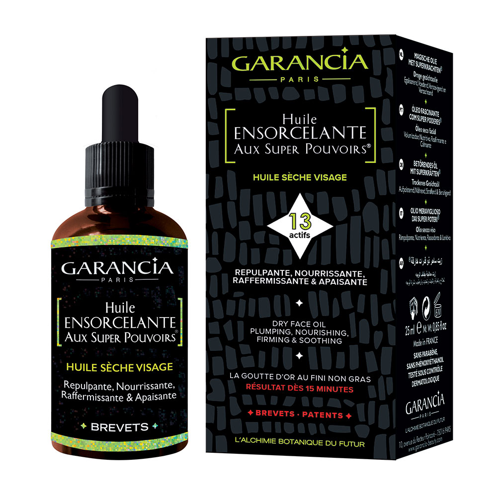 Garancia Bewitching Olio secco stregato viso per pelli secche e molto secche 25ml