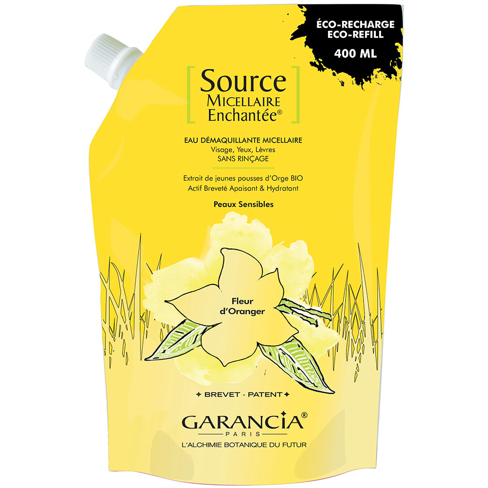 Garancia Enchantee Source Micellaire Ricarica struccante Fiori d'Arancio 400 ml