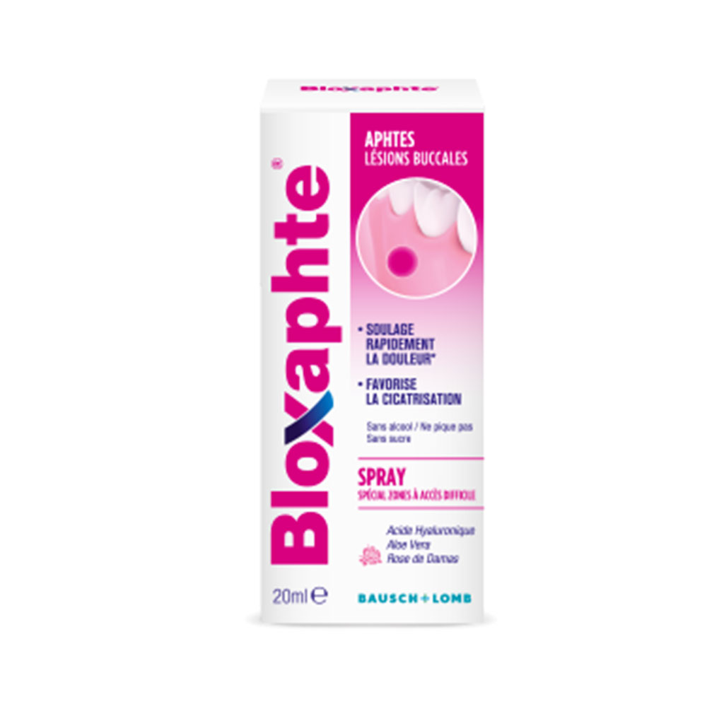 Bausch&Lomb BLOXAPHTE SPRAY SENZA ALCOOL PER ADULTI 20ml