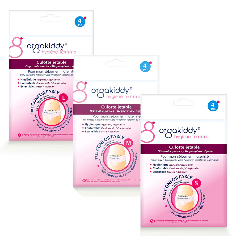 Orgakiddy Mutandine monouso X4