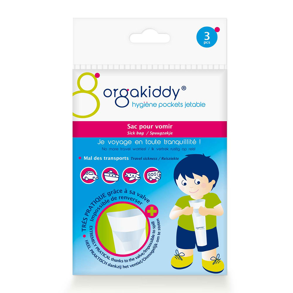 Orgakiddy Sacchetti per il vomito x3