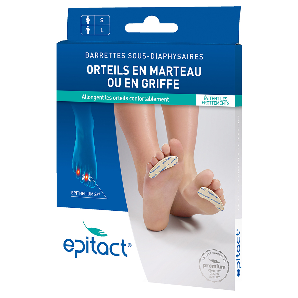 Epitact Barrette sotto diafisarie per dita a martello o ad artiglio Epithelium 26