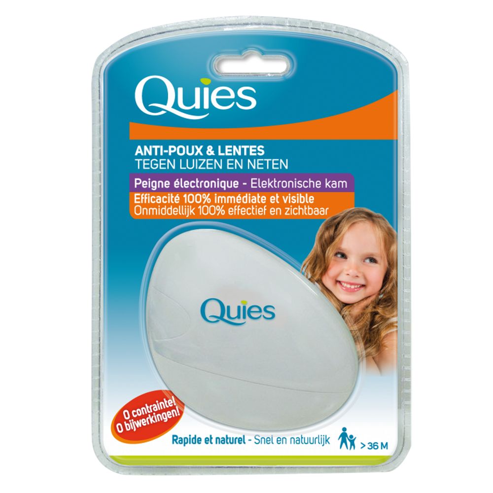 Quies Pettine elettronico anti pidocchi