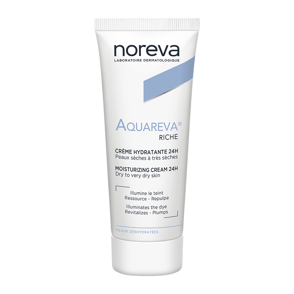 Noreva Aquareva Crema Idratante 24h Texture Ricca Pelle secca 40ml