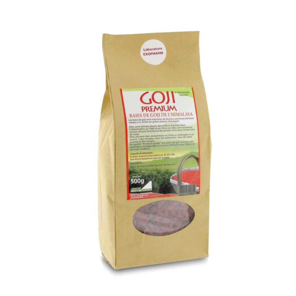Exopharm Goji one bacche di goji premium dell'Himalaya 500g