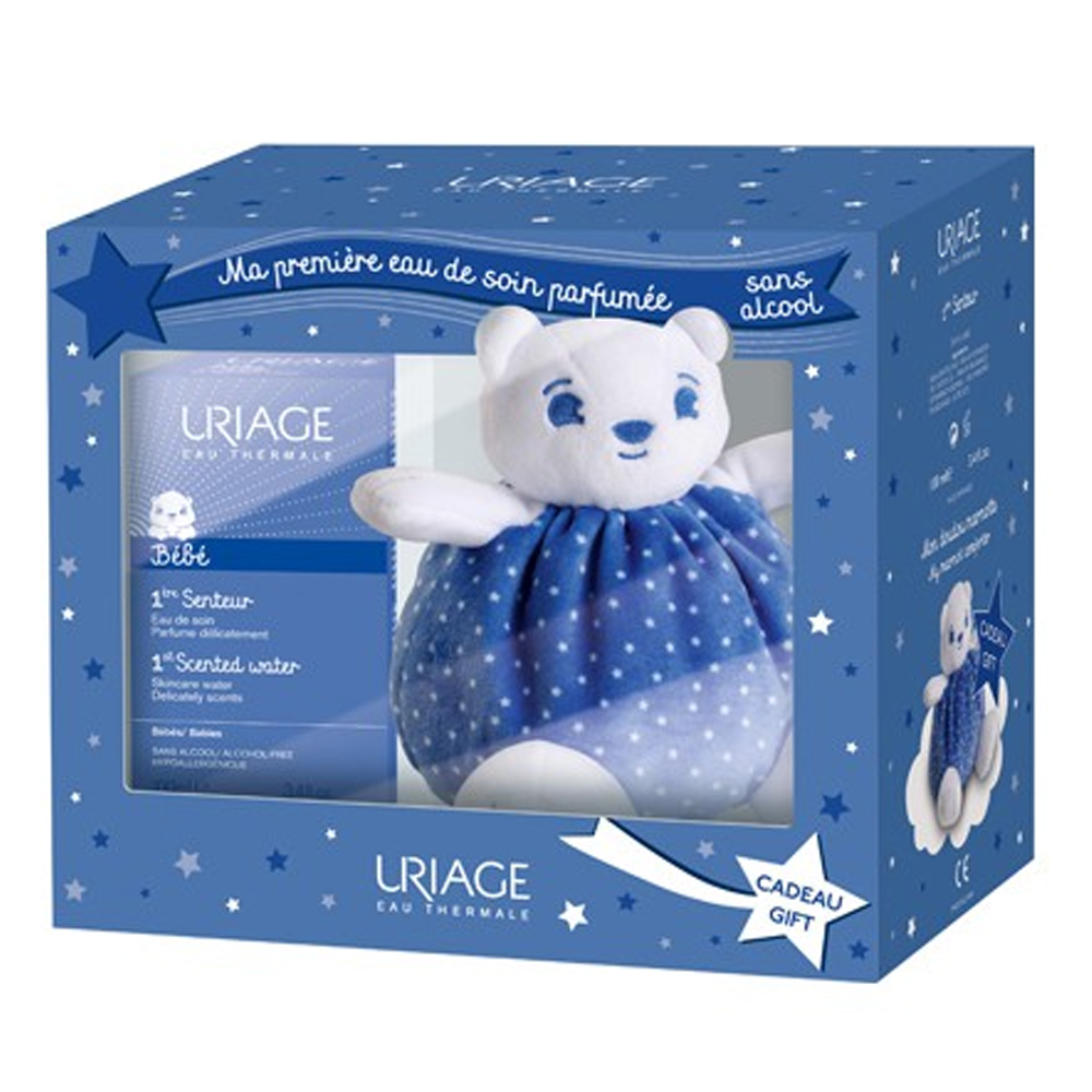Uriage Trattamenti bebè e bambini Cofanetto Acqua Profumata Bebè 100ml + Peluche Marmotta
