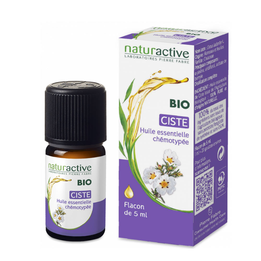 Naturactive Olio essenziale Cisto bio 5 ml