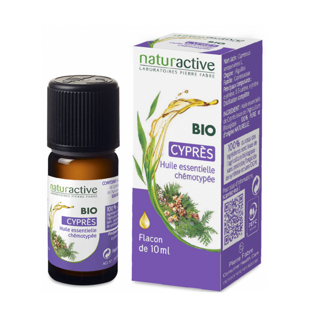 Naturactive Olio essenziale Cipresso bio 10 ml