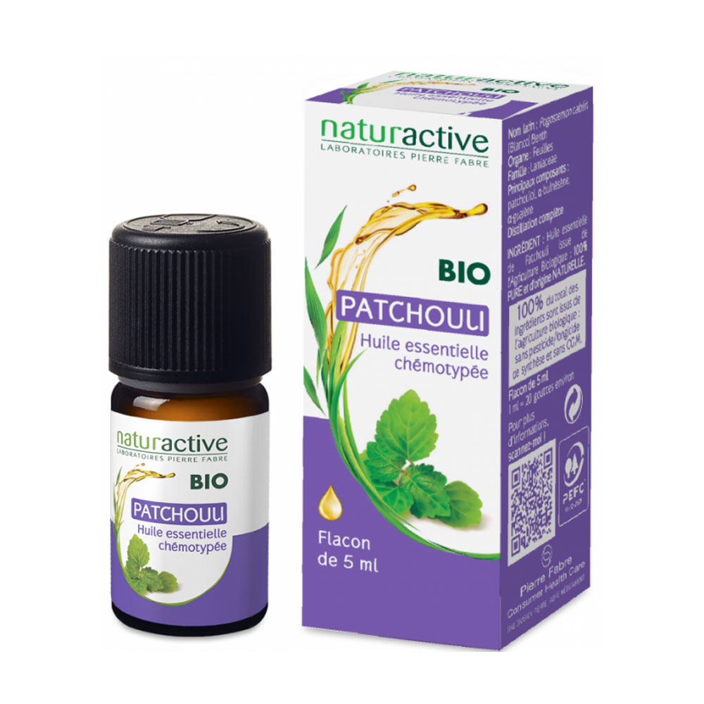 Naturactive Olio essenziale Patchouli bio 5 ml